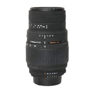 Brukt Sigma DG 70-300mm f/4-5,6 Macro (Nikon)