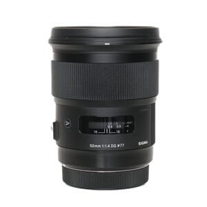 Brukt Sigma 50mm f1,4 DG ART Canon