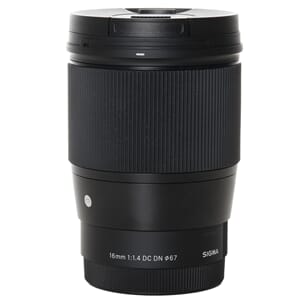 Brukt Sigma 16mm f/1,4 DC DN Contemporary til Sony E