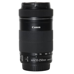 Brukt Canon EF-s 55-250mm f/4-5,6 is STM