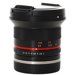 Brukt Samyang 12mm f/2 for Sony E