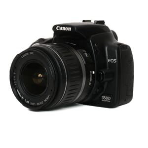 Brukt Canon EOS 350D + 18-55mm