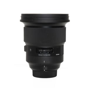 Brukt Sigma 105mm f/1,4 DG HSM Art til Nikon