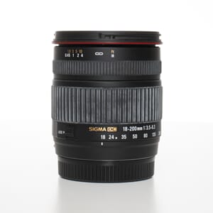 Brukt Sigma 18-200mm f/3.5-6.3 DC - Sony A-Mount
