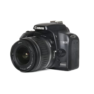 Brukt Canon EOS 1000D 18-55 DC kit