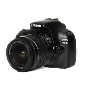 Brukt Canon EOS 1100D + 18-55is II kit