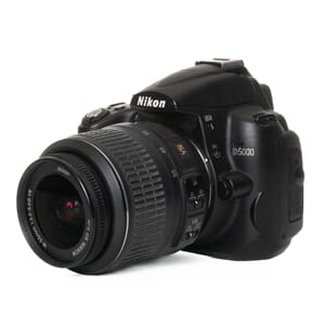Brukt Nikon D5000 m/18-55mm VR
