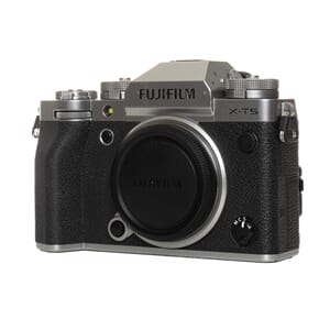 Brukt Fujifilm X-T5 kamerahus Sølv