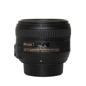 Brukt Nikon AF-S 50mm f/1,4G