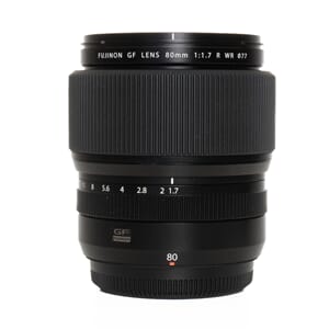 Brukt Fujifilm Fujinon GF 80mm f/1,7 R WR