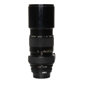 Brukt Nikon Nikkor 300mm f/4,5 Non-Ai, Manuell Fokus