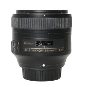 Brukt Nikon AF-s 85mm f/1,8 G