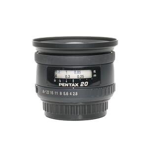 Brukt Pentax FA 20mm F2.8 SMC AF