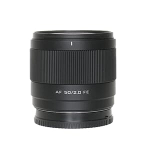Brukt Viltrox AF 50mm F2.0 Air Til Sony FE- Mount Fullframe