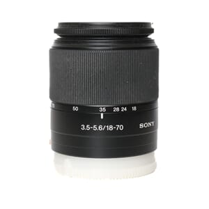Brukt Sony DT 18-70mm f/3.5-5.6 Sony A-Mount