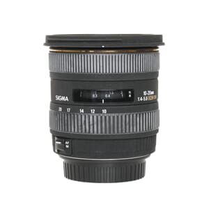 Brukt Sigma 10-20mm f/4-5.6, Canon