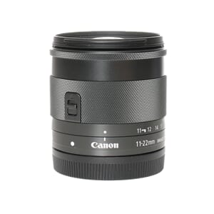Brukt Canon EF-M 11-22mm f/4-5.6 IS STM