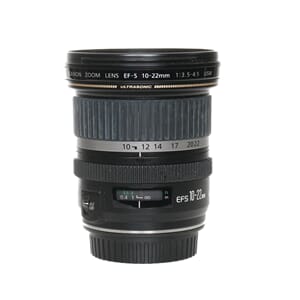 Brukt Canon EF-s 10-22mm f/3,5-4,5 USM