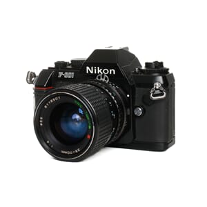 Brukt Nikon F-301 + Tokina 35-70mm