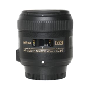 Brukt Nikon AF-S Micro 40mm f/2,8 G