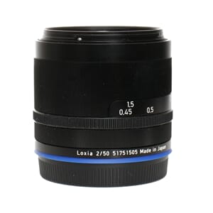 Brukt ZEISS Loxia 50mm f/2 Planar T* - Sony FE