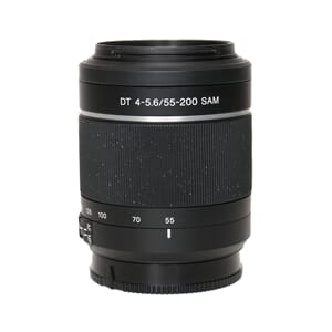 Brukt Sony DT 55-200mm f/4-5,6 SAM Sony A-Mount