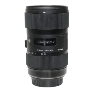 Brukt Sigma 18-35mm f/1,8 DC HSM Art for Canon