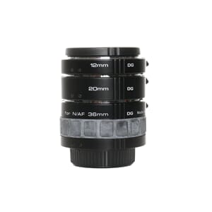 Brukt Soligor Melomringsett (12mm + 20mm + 36mm) for Nikon F