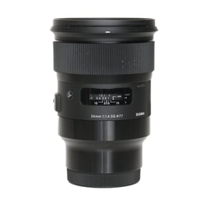 Brukt Sigma 24mm f1,4 DG ART Sony FE