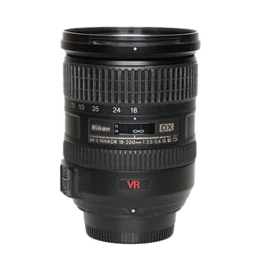 Brukt Nikon AF-s 18-200mm f/3,5-5,6 G ED VR