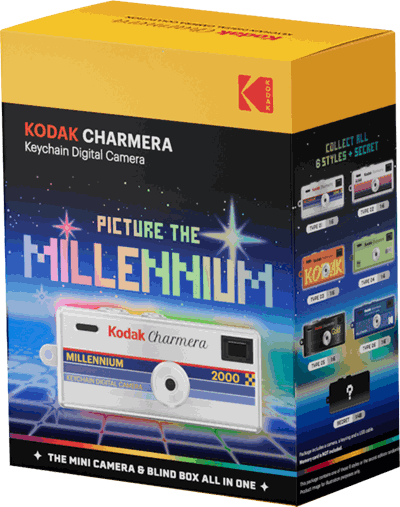 Kodak Charmera Millennium Keychain Digital Camera Blind Box (14).png