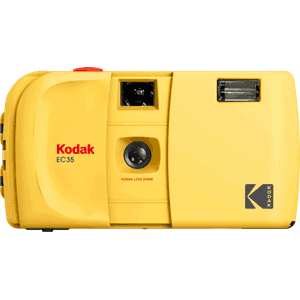 kodak EC35 Film Camera Butter Yellow + Kodak Ultra Max 24 Ex