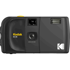 Kodak EC35 Film Camera Midnight Black + Kodak Ultra Max 24 E