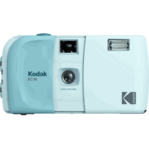 kodak EC35 Film Camera Powder Blue + Kodak Ultra Max 24 Exp