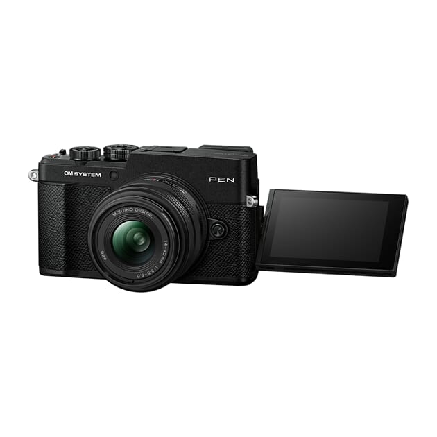 OM_SYSTEM_PEN_C45_Black_Right_LCD-180-Front-Tilt-low_1442_III_Setdown.jpg