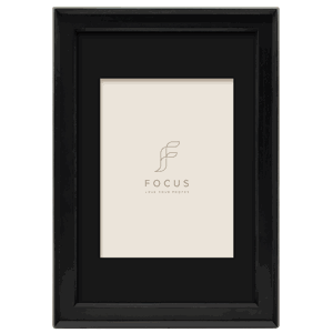 Ramme Focus Darcey Black 30x30/PP 20x20