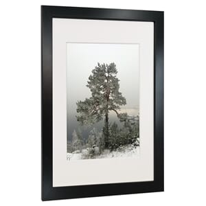 Ramme Reykjavik Sort 40x50 med Plexi Glass