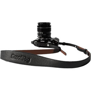 Smallrig 5208 Universal Leather Camera Shoulder Strap Black