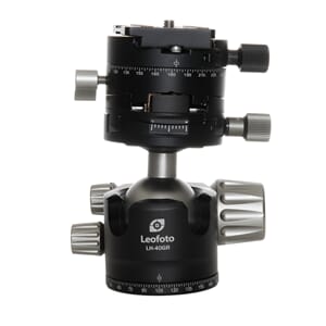 Brukt LeoFoto Ball-Head LH-40GR med gear panorama unit