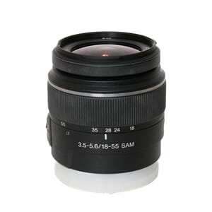 Brukt Sony DT 18-55mm f/3,5-5,6 SAM Sony A-Mount