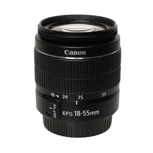 Brukt Canon EF-s 18-55mm f/3,5-5,6 III