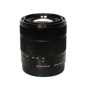 Brukt Sony E 18-55mm f/3.5-5.6 OSS