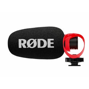 Røde VideoMicro II + SC7 + SC13 (vindpels+skum)