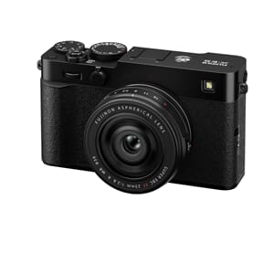 Fujifilm X-E5 Sort + XF 23mm f/2,8 R WR